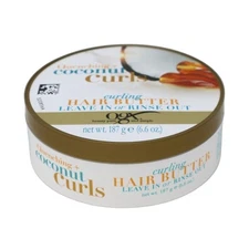 OGX Quenching+ Coconut Curls Curling Hair Butter, 6.6 Oz