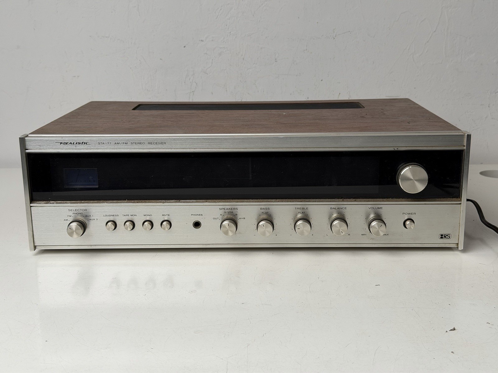 Realistic STA-225 vintage audio equipment - eBay listing photo 2