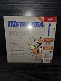 Metal Gear Original MSX2 Video Game Soundtrack 10" Record Camo Vinyl SEALED