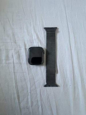 Apple Watch Series 7 41mm Titanium Edition GPS Cellular With Milanese Loop