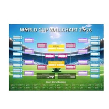 2 Pack 60x90cm 2026 Football World Cup Photography Backdrop Soccer Fan Decor