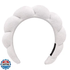 WFWJ Headband for Spa, Makeup Removal, Shower, and Skincare - Spo