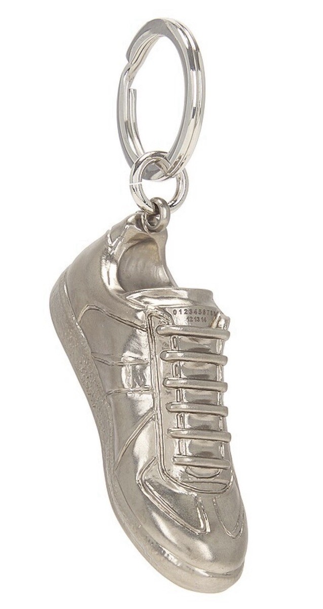 Maison Margiela REPLICA キーホルダー Maison Martin Margiela Silver Replica GATs Sneaker Key Ring Bag