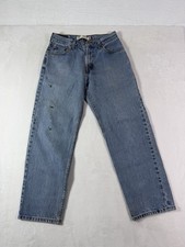 VINTAGE Levi's 550 Jeans Men's Size 30x30 Fit Leg 90s Denim Distressed