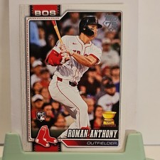 2026 Topps Series 1 Roman Anthony Rookie Base Set #189 Boston Red Sox