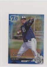 2017 Bowman Chrome Minis 70th Anniversary Logo Refractor 38/70 Jacob Nix 0au4