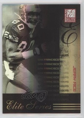 2005 Donruss Elite Series 336/1000 Jerry Rice #ES-12 HOF s1i
