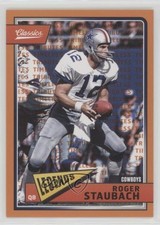 2018 Classics Legends Timeless Tributes Orange 24/25 Roger Staubach #193 HOF 9o3