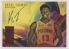 2018-19 Panini Court Kings Fresh Paint Ruby /99 Khyri Thomas #FP-KTH Auto 0ed0