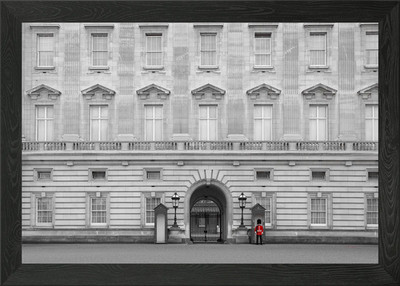 Queens Guard Gerahmtes Wandbild Poster Leinwanddruck Bild