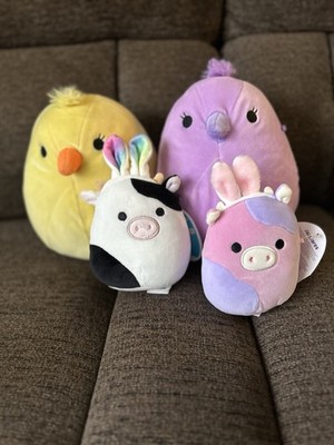 Squishmallow Easter 5  Connor-Patty Cows, 2- 8  Peeps