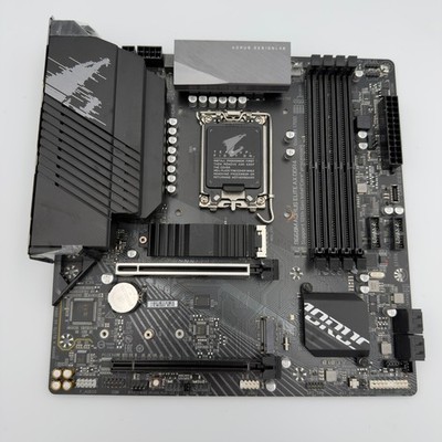 GIGABYTE B660M AORUS Elite AX DDR4 LGA1700 Motherboard AS-IS Parts Repair