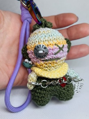 Voodoo Schlüsselanhänger, kleine Puppe Schlüsselanhänger
