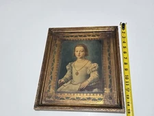 Bia de' Medici Portrait On Board After Angolo Bronzino (Italy, 1503-1572) RARE!
