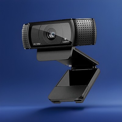 Logitech C920 HD Pro Webcam (USB, Autofokus, Mikrofon) schwarz