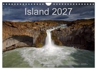 Island (Wandkalender 2027 Din A4 Quer), Calvendo Monatskalender