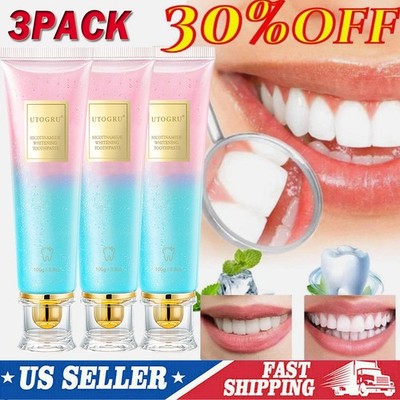 3xNiacinamide Toothpaste,Niacinamide Intensive Whitening Toothpaste,Fresh Breath