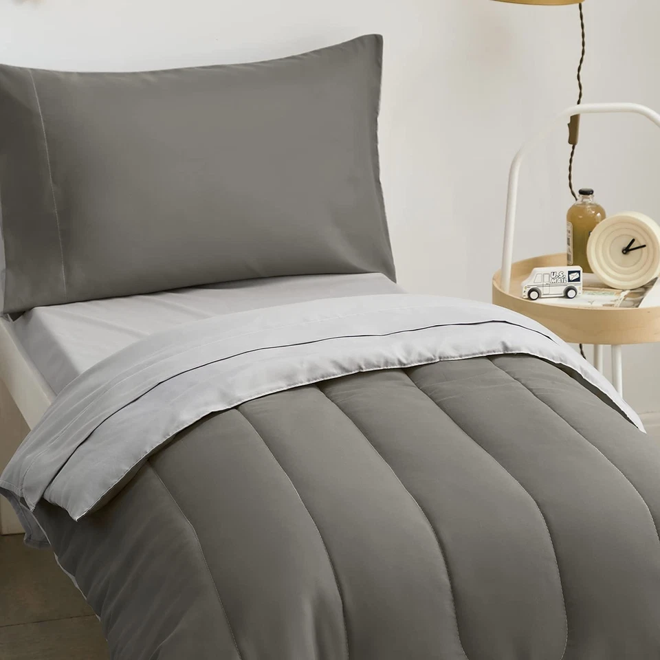 UOZZI BEDDING 4 Pieces Toddler Bedding Set Ultra Soft and Breathable Toddler ... - Image 3 of 4