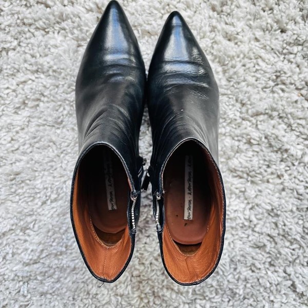 Women & Other Stories Boots Black Leather 37 #3GFN