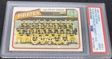 1980 Topps Baseball Pittsburgh Pirates Team Checklist Hand-Cut #551 PSA 9 Mint