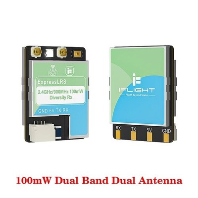IFlight ELRS 100mW/500mW Dual-Band True Diversity Empfänger für RC FPV Drohne