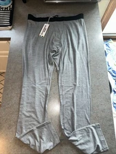 VRST x Smartwool Men's Base Layer All Season Merino Wool Sz S Gray Tights $108