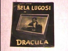 DRACULA PROGRAM BOOK STAGE REVIVAL 1943 BELA LUGOSI  !!