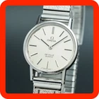Vintage 1978 OMEGA De Ville 591.0044 Cal.1351 Silver Quartz Women Watch
