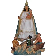 Virgen Caridad del Cobre 12" Our Lady of Charity Virgen Patrona De Cuba, New