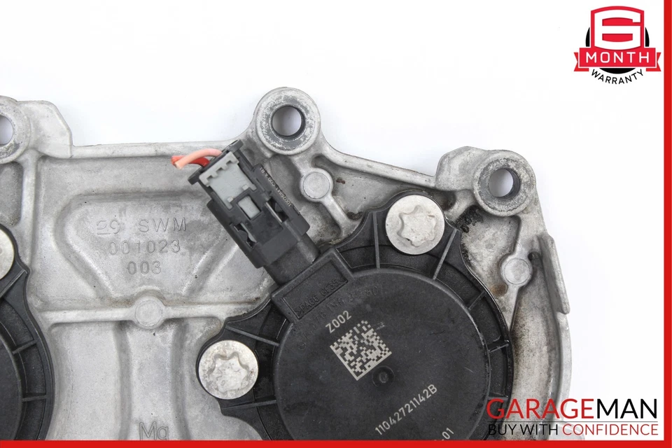 Placa de cubierta de cadena de distribución delantera izquierda o derecha del motor 12-18 Mercedes R172 SLK350 Foto 2 de 4