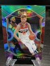 2020-21 Panini Select Basketball Davis Bertans Green Purple Concourse Prizm
