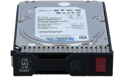 HP - 765257-B21 - 4TB 12G SAS 7.2K rpm LFF (3.5-inch) SC Midline 512e