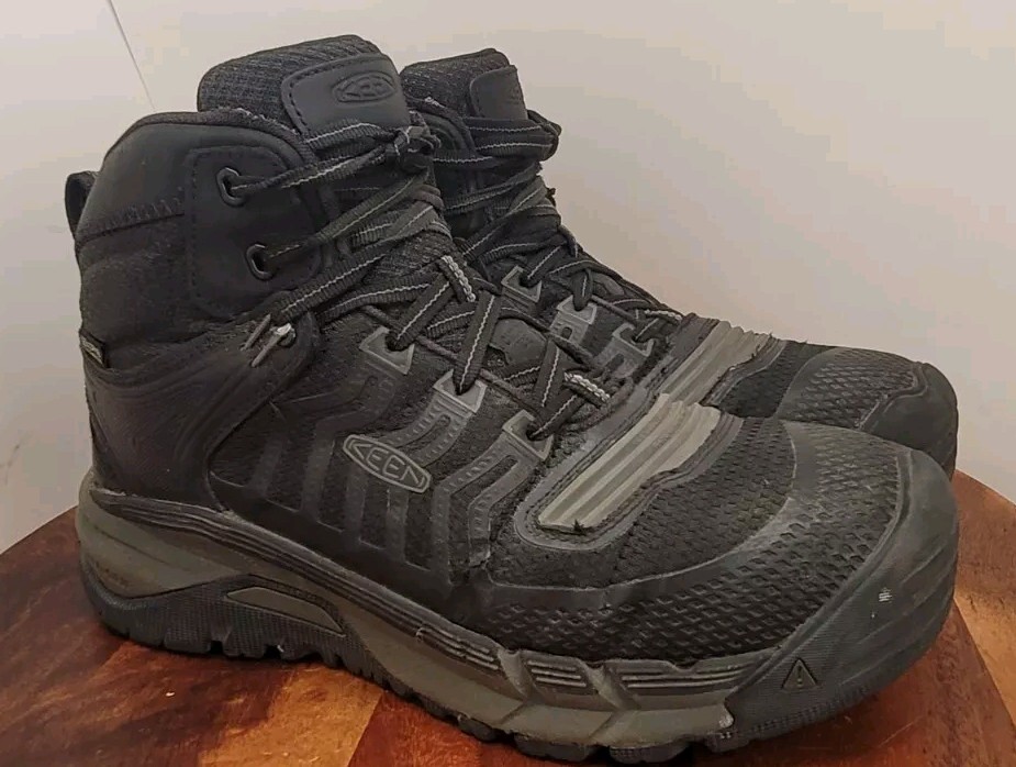 Keen Utility Kansas City Mid Carbon Toe Work Boots Mens Sz  display picture 3