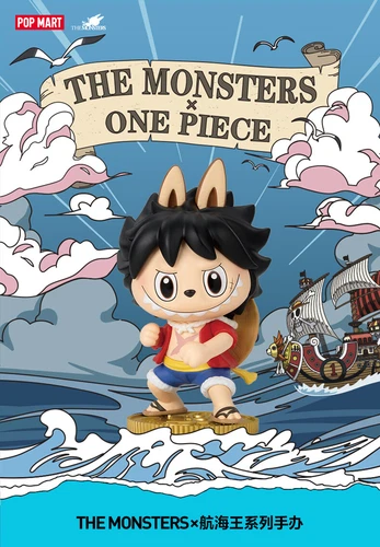 POPMART THE MONSTERS×One Piece Series Blind Box Figure toy gift NEW HOT LABUBU - Picture 6 of 8