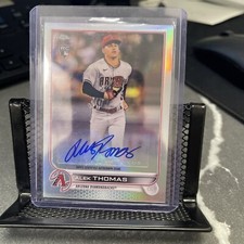 2022 Topps Chrome Update Series - Autographs #AC-AT Alek Thomas (AU, RC)