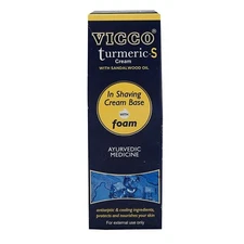 VICCO TURMERIC-S IN Shaving Cream Base With Foam 70gm