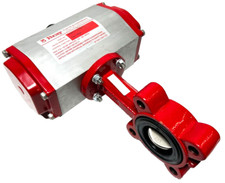 Bray 930933-11300532 Pneumatic Actuator 140Psi, 2" Butterfly Valve,SS,EPDM Seat
