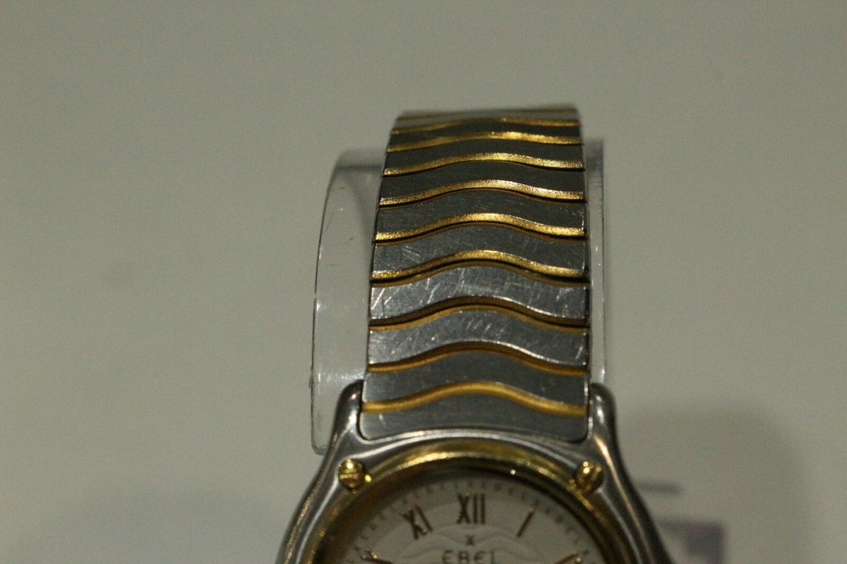 Ebel Sport Classic Women's Watch 28MM SS/18K Gold Vintage 1087121