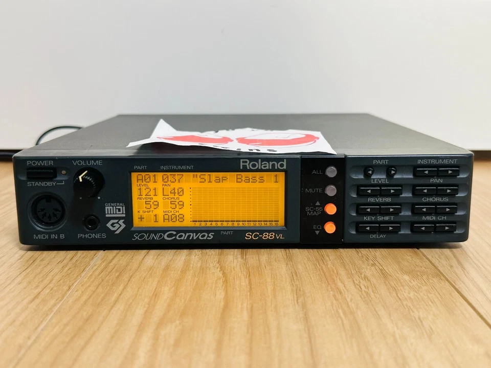 Roland SC-88VL Sound Canvas MIDI Sound Module General Power AC100V Digital - Image 3 of 4