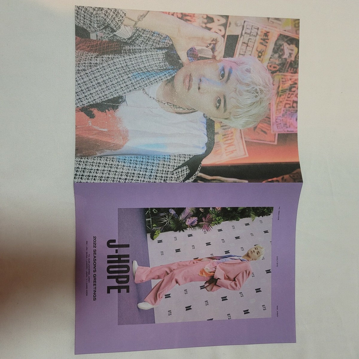 BTS 2022 Season's Greetings official Tabloid Poster Set | eBay