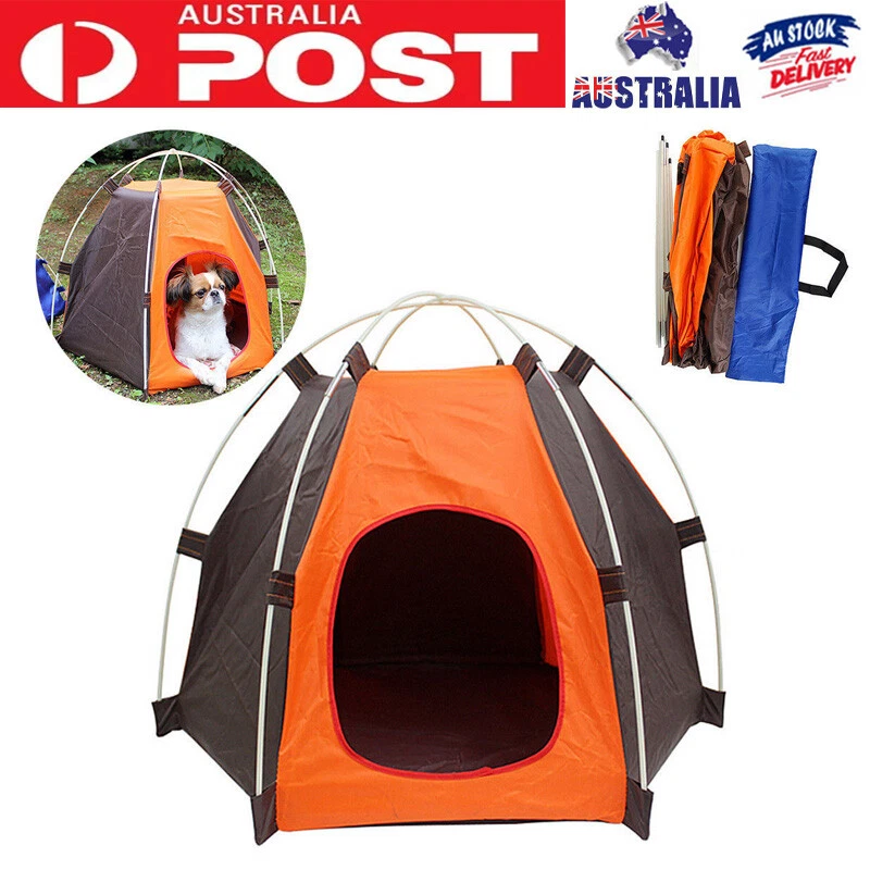 Portable Pet Tent Puppy Dog Pet Cat Outdoor Camping Sun Shelter Waterproof House