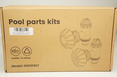 POOLHACKER Above Ground Pool Inlet and Outlet Ports Replacement Part Kit, Includ