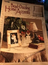 Bead Dazzling Home Accents Shabby Victorian Boudoir Leisure Arts Leaflet #1980