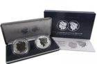 2024 Morgan and Peace Dollar Reverse Proof Two-Coin Set OGP SKU:OPC203