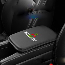 Leather Car Seat Armrest Cushion Protector Pad Mat Accessories for Mitsutohi
