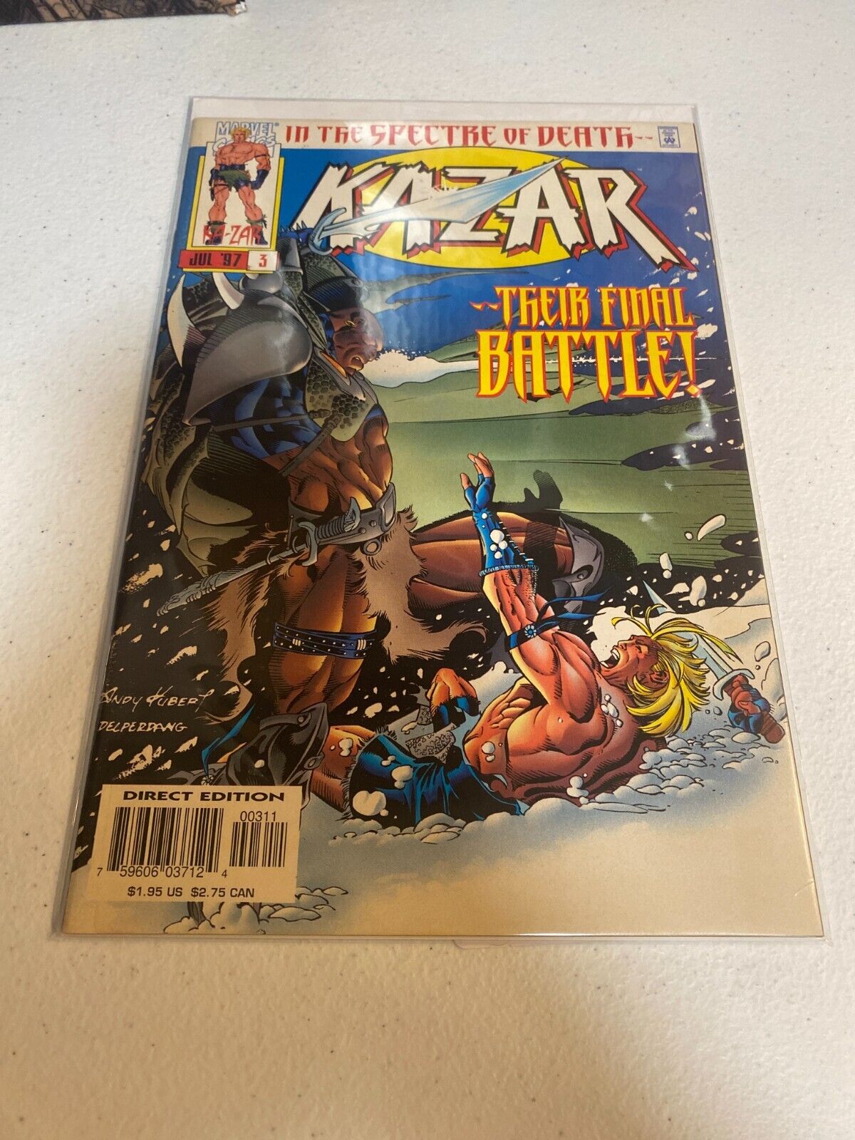 KA-ZAR ISSUE #3 (1997) (VERY GOOD CONDITION) (MK7-VG-BIS)