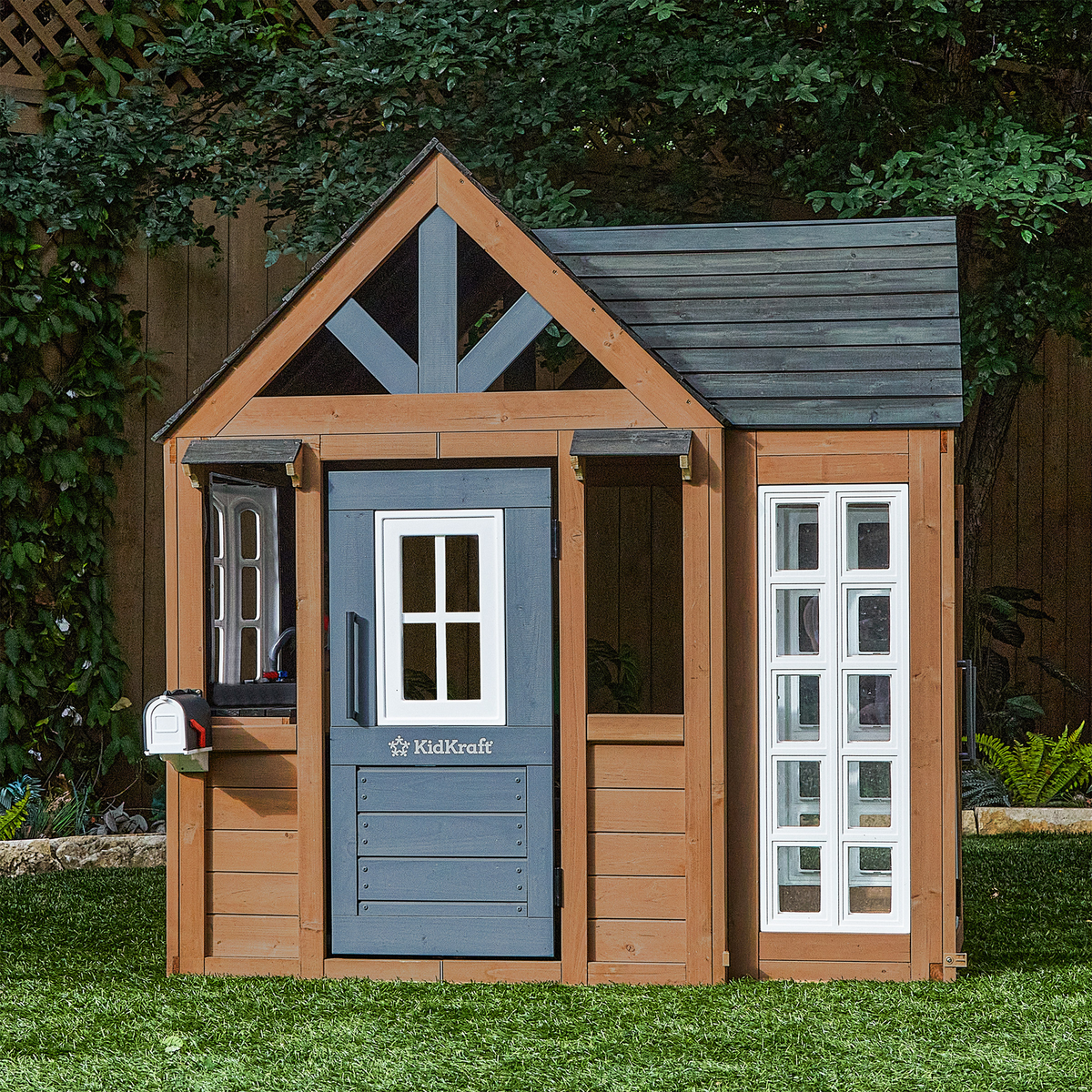 Kidkraft Lakeside Bungalow Outdoor Playhouse Sams Kidkraft