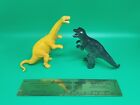 Vintage Plateosaurus & Allosaurus Toy Dinosaur Figure Lot Jurassic Animal Set