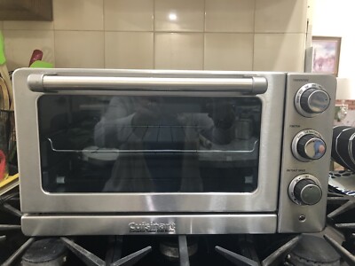Cuisinart TOB-7 Toaster Oven Broiler with Interior Oven Light Stainless  Steel 86279148506|
