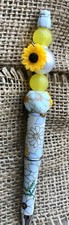 Beaded Sunflower Pen
